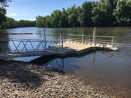 Town of Allegany Boat Launch on the Allegheny River. Credit: Bob Parker