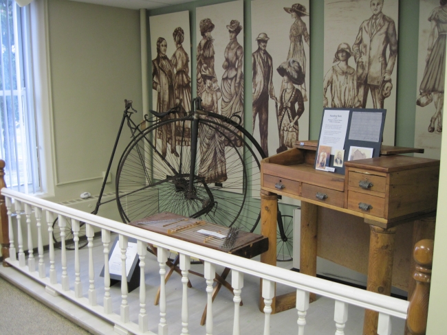 A display at the Cattaraugus County Museum in Machias, NY