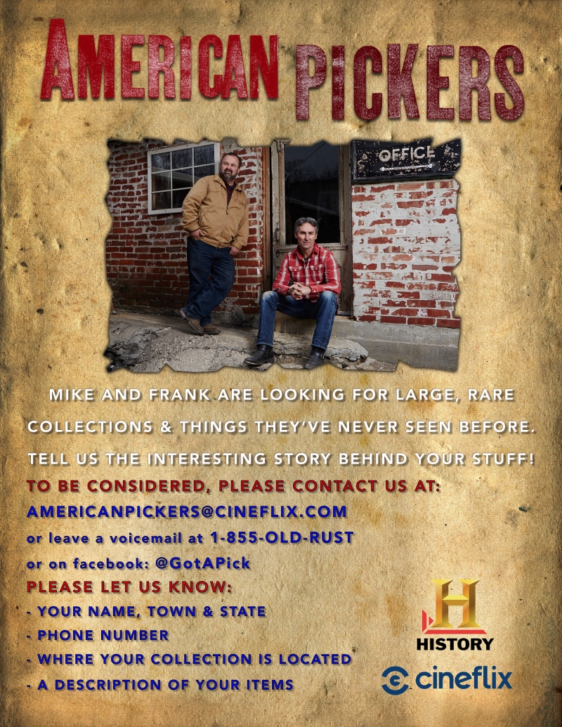 American Pickers comes to Cattaraugus County 