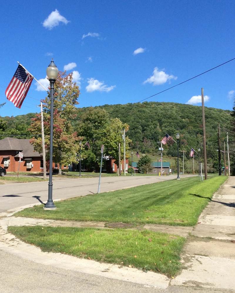 scenic photo in the Village of Little Valley