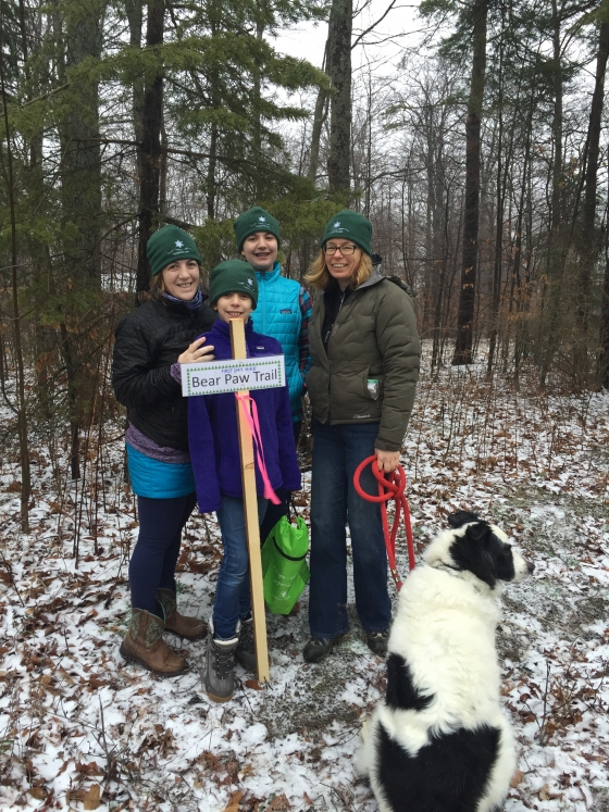 Group at the First Day Hike on Bear Paw 2016