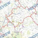 Portion of the Snowmobile Map