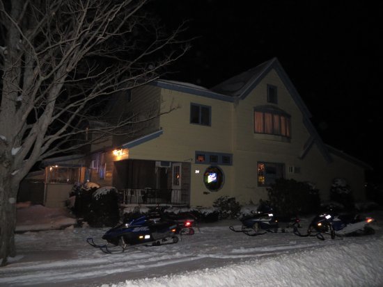 Snowmobile friendly!