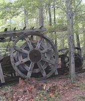 An old Pump Jack located at Rock City Park