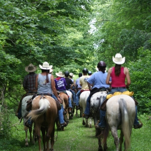 riding the Pat McGee trail