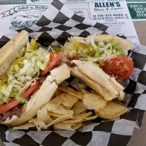 Steak Sub at AJ's