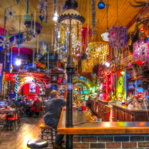 Getting ready for Mardi Gras at Ellicottville Depot