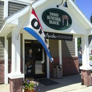 Entrance at Dom's Butcher Block