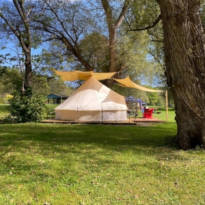 Glamping at Campground Adventures