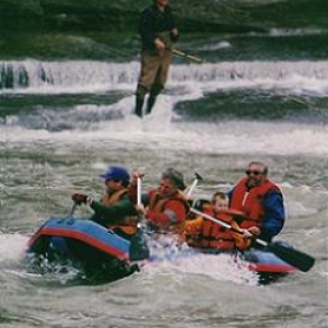 Rafting the Cattaraugus Creek