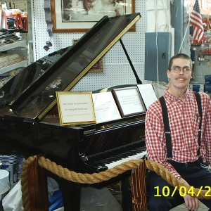 enjoy piano as you shop