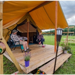 Photo of safari tent at Good-Natured Glamping
