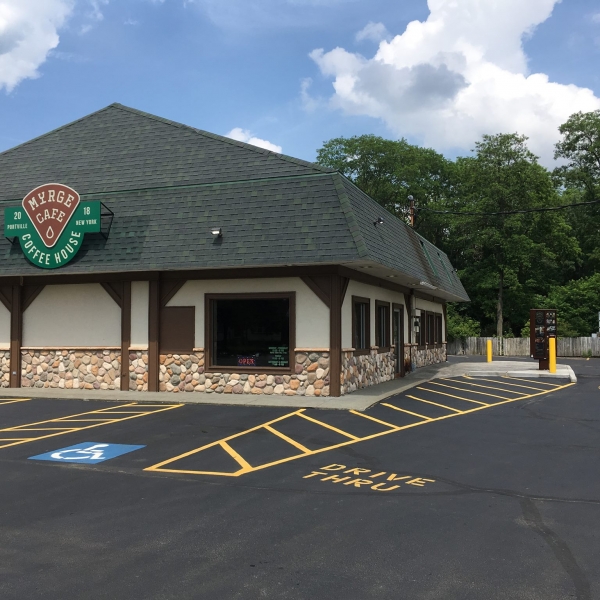 Myrge Cafe and Coffee House in Portville, NY