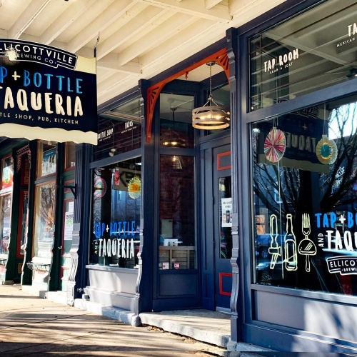 Photo of the outside at Tap + Bottle & Taqueria